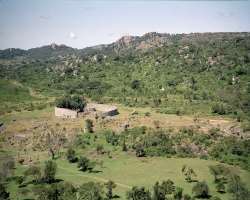 The place is located on the nearby side of Lake Kyle. The ruined city was believed to the capital city of an unknown kingdom.